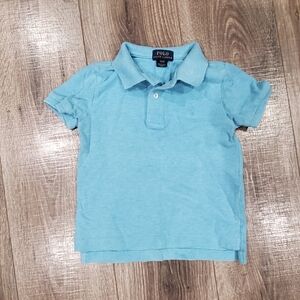 Boys Polo by Ralph Lauren Size 3/3T Kids Light Blue Polo Shirt